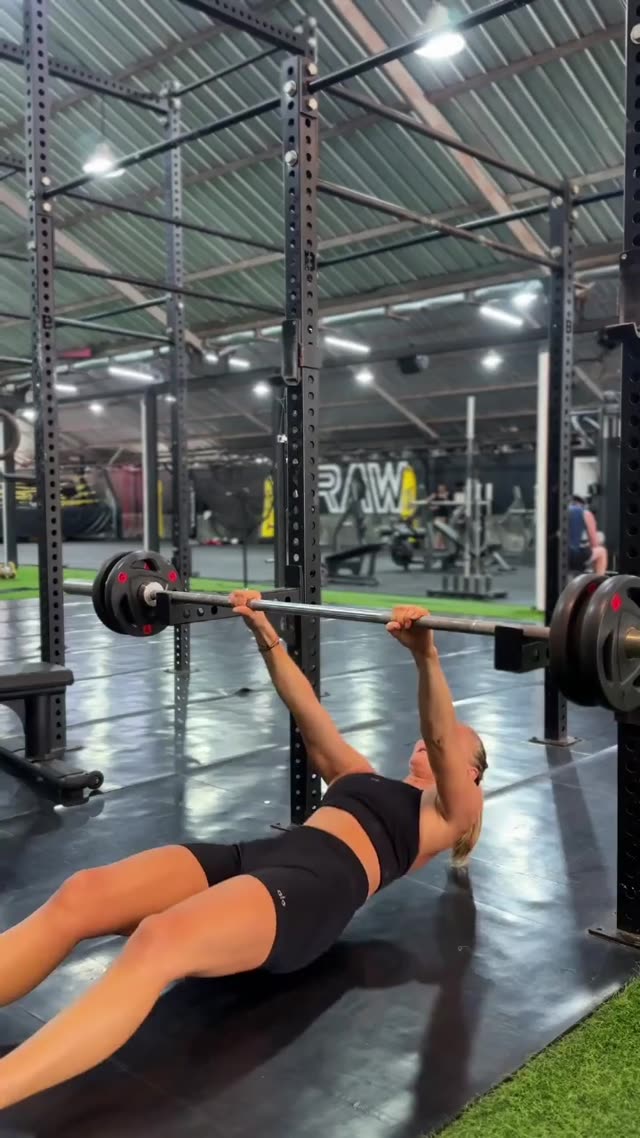 Inverted row